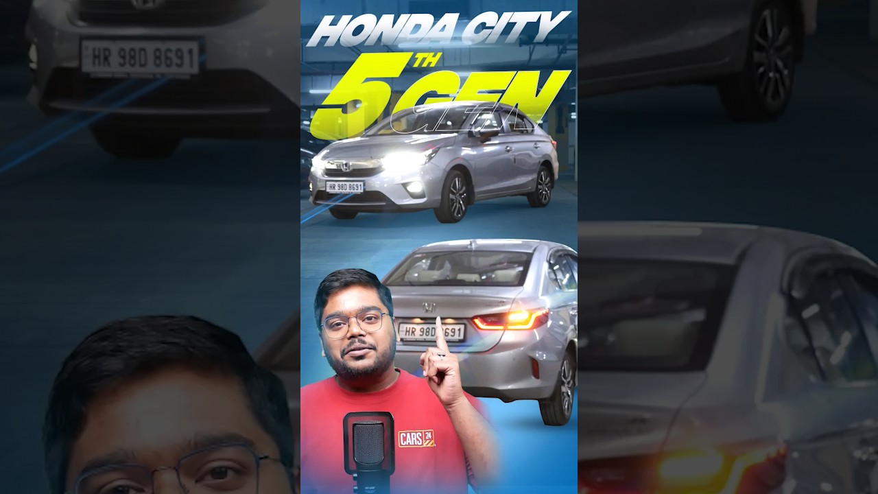 Honda City - The Undisputed Sedan King 👑 #shorts #honda #hondacity #city #facts #verna #ciaz #cars24