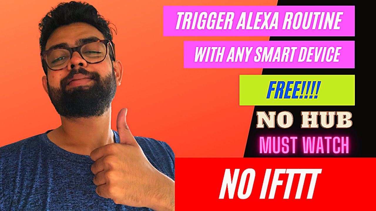 Trigger Alexa Routines with anything. Smartthings.