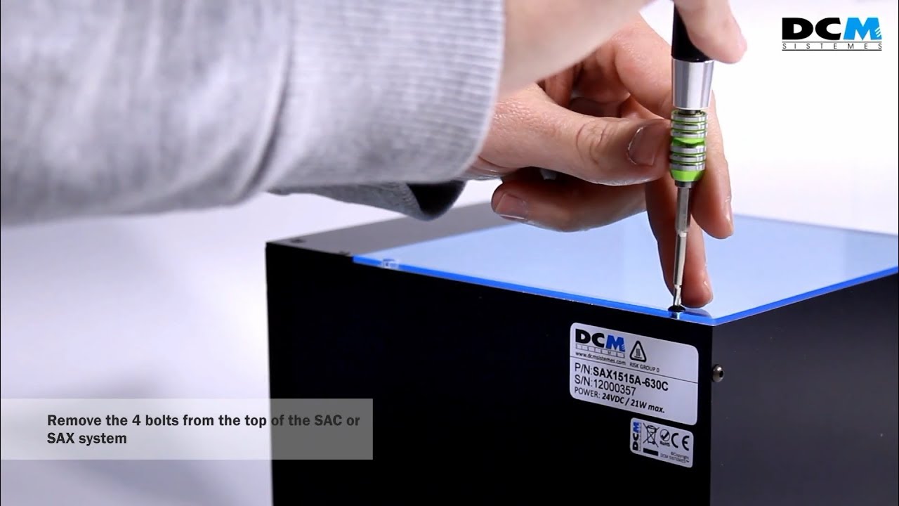 Dust protection kit for SAC and SAX. LED lighting for machine vision