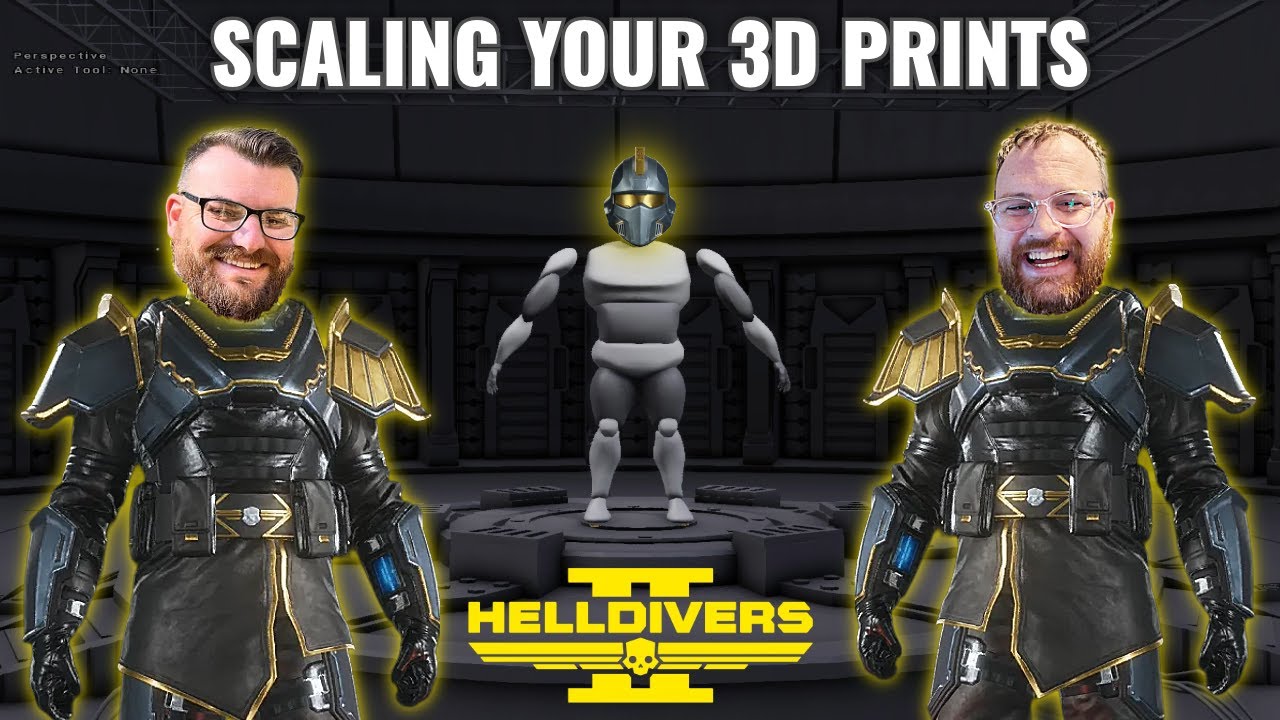 Building Helldivers Armor, Episode 1 - Scaling