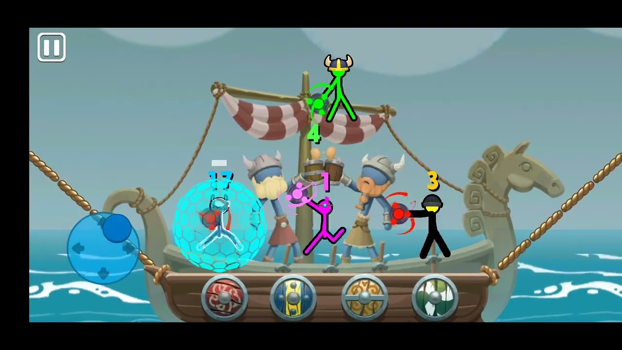 playing Supreme Duelist Stickman but everyone are using Atom.