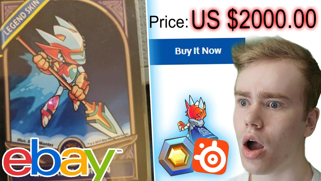 I Bought BRAWLHALLA CODES On EBAY!!!