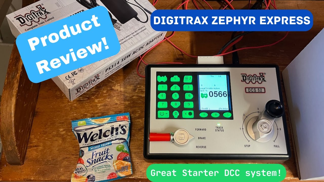 Digitrax Zephyr Express DCC Starter Set Product Review