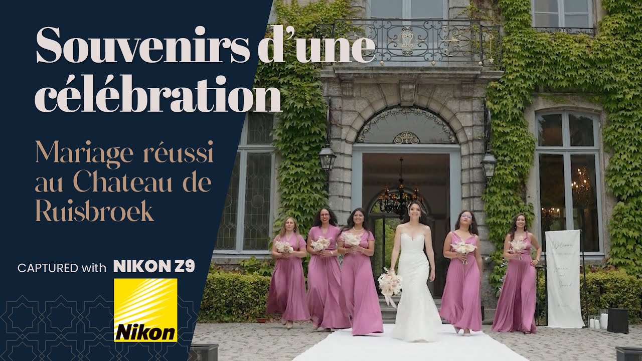 Mariage réussi au Chateau de Ruisbroek, Bruxelles - Captured with Nikon Z9