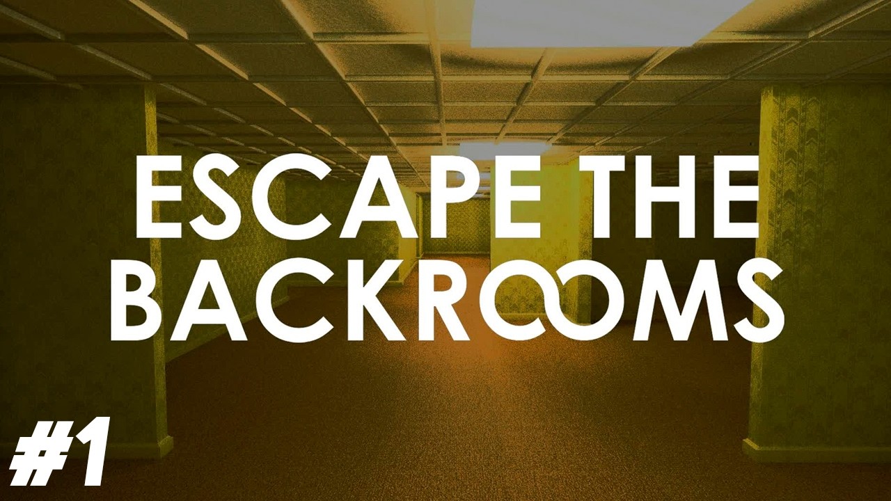 Perdidos en los Backrooms y algo nos sigue | Escape the Backrooms Gameplay
