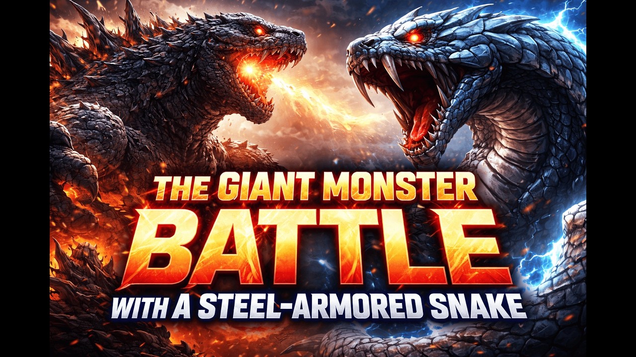The giant monster battle with a steel-armored snake| Nature Combat Arena
