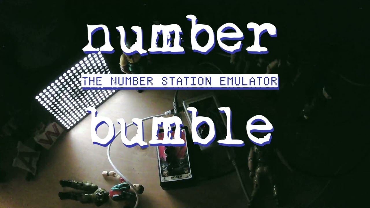 NUMBER MUMBLE -  A number station emulator