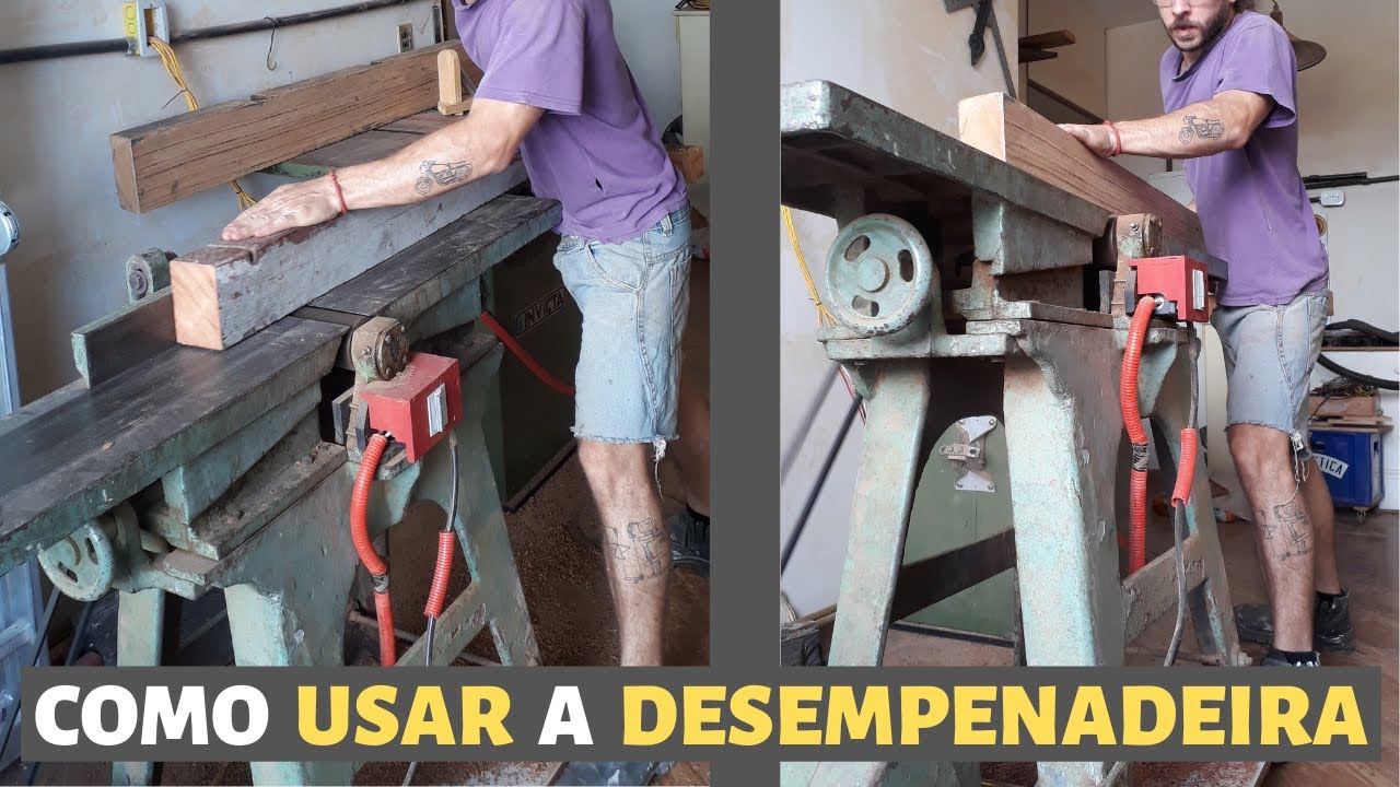 COMO USAR A PLAINA DESEMPENADEIRA ou DESEMPENO  |  GUIA COMPLETO!