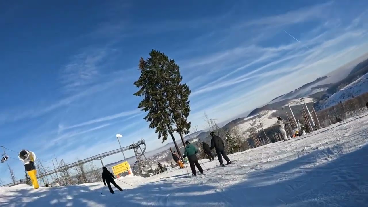 Ski fahren in Winterberg 25 01,2023