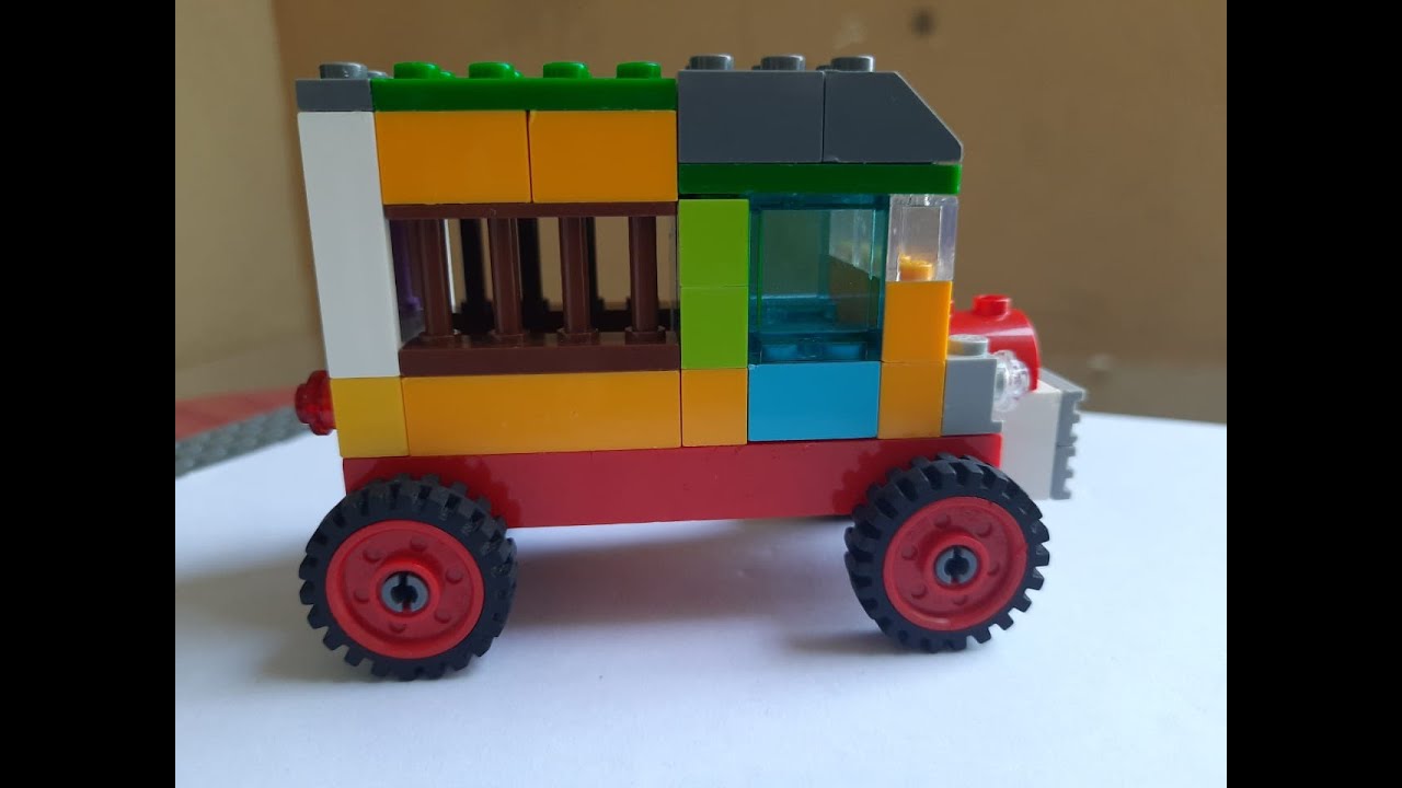 Lego Classic 10715 - Making of Lego zoo truck 