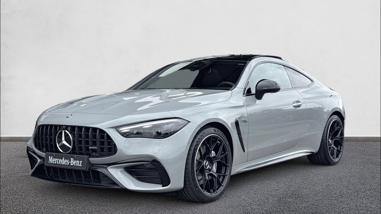 2026 Mercedes-AMG CLE 53 Coupe - 360&deg; Walkaround - MANUFAKTUR Alpine Grey - C236