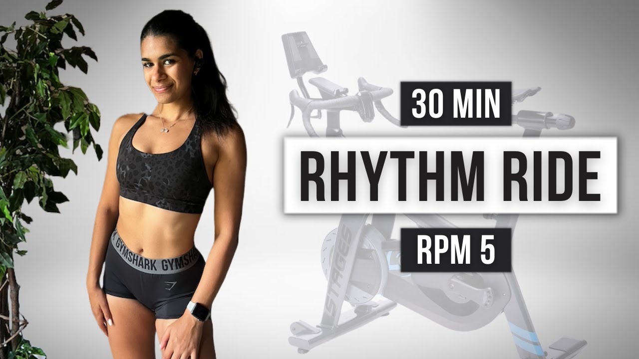 30 Minute RHYTHM RIDE Fat Burning Spin Class | RPM Series Ride 5