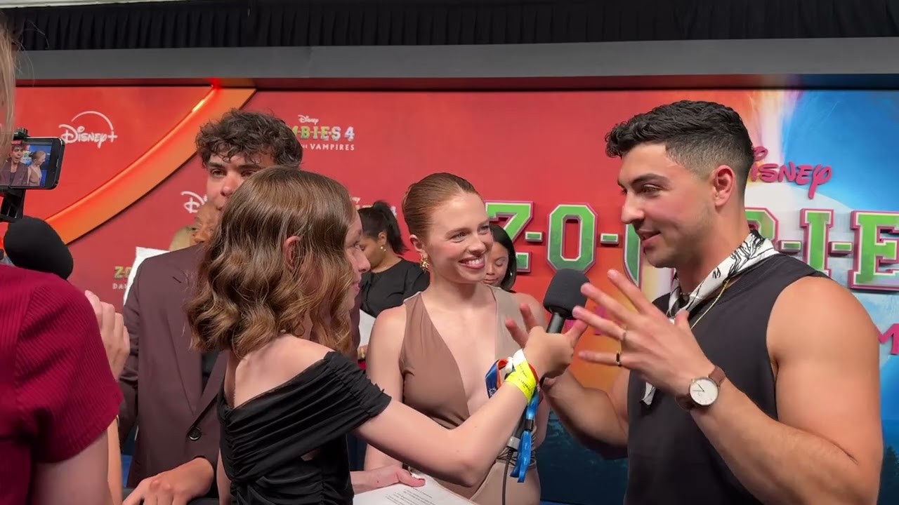 Interview Trevor Tordjman & Jordan Clark #zombies4 premiere
