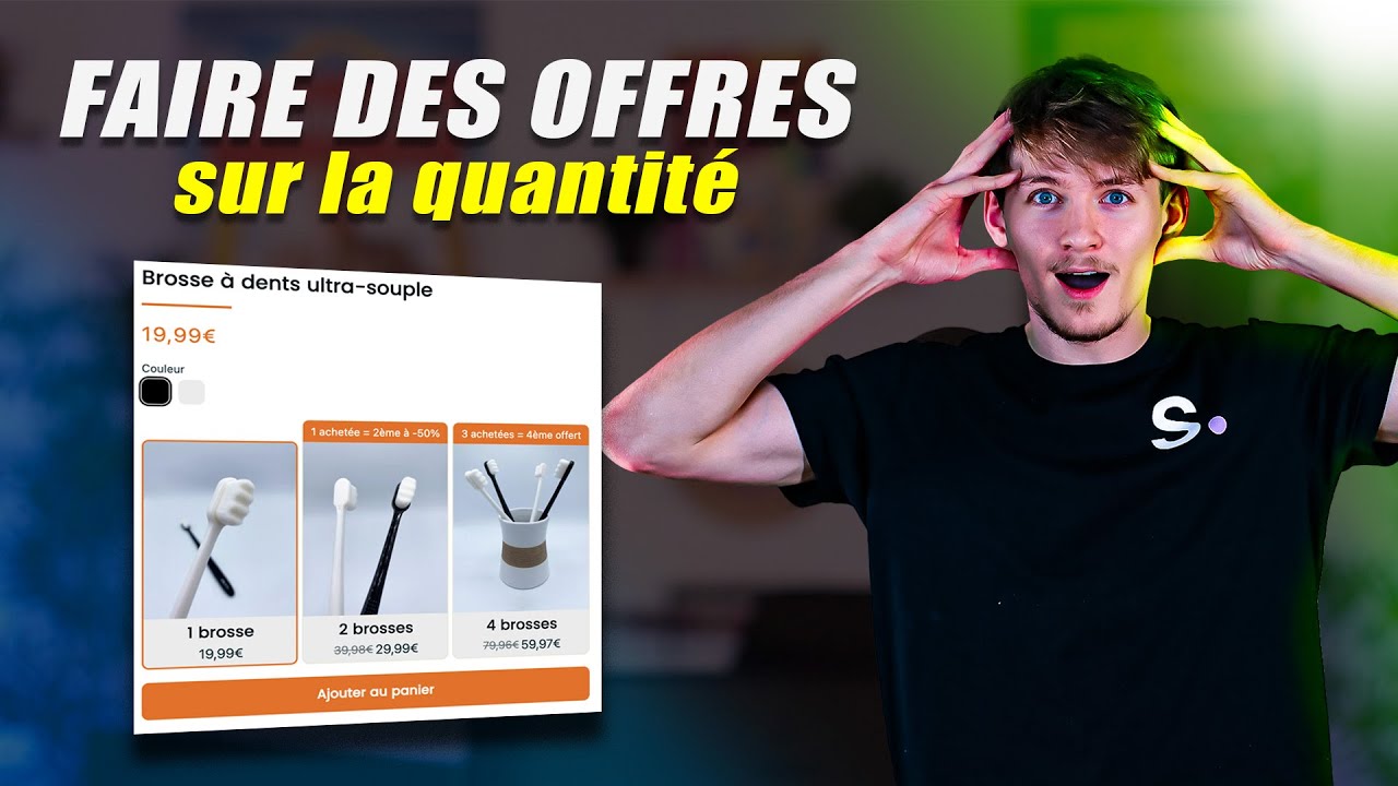 Faire des réductions sur la quantité ! - Story Thème