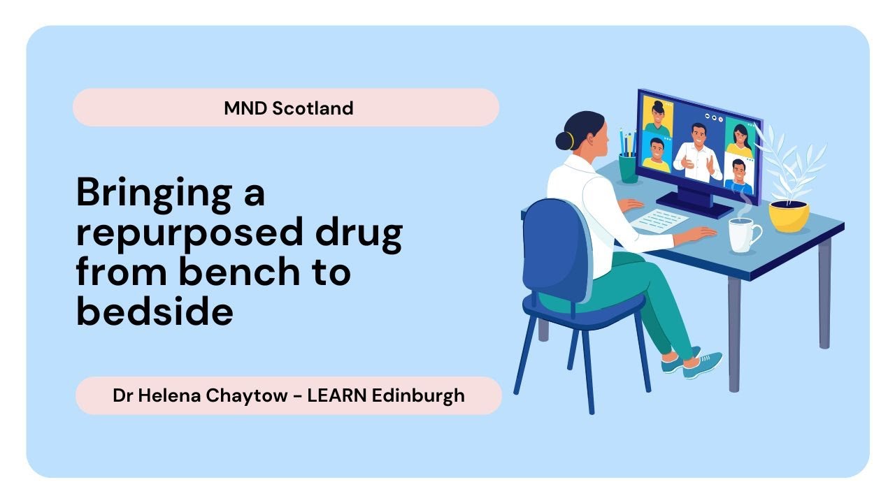 Bringing a repurposed drug from bench to bedside - Dr Helena Chaytow