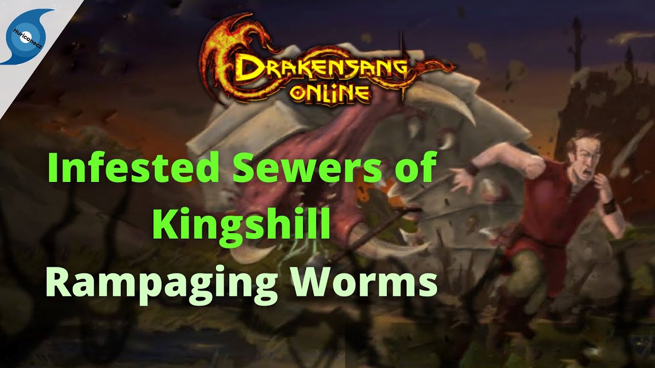 Infested Sewers of Kingshill - Rampaging Worms | Drakensang online #125