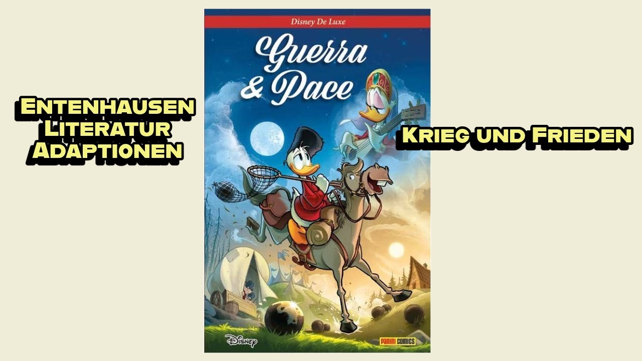 Entenhausen Literaturadaptionen. Krieg und Frieden.