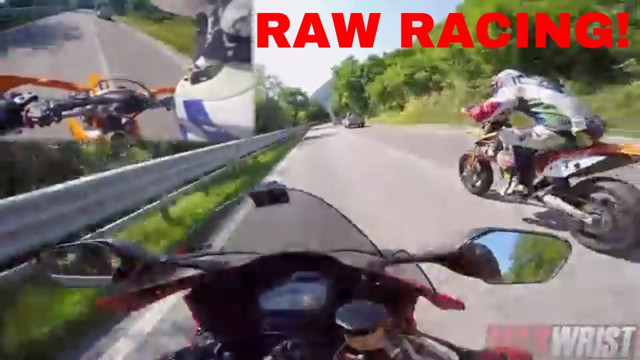 KTM SUPER MOTO VS BIKE CBR FIREBLADE 🏁