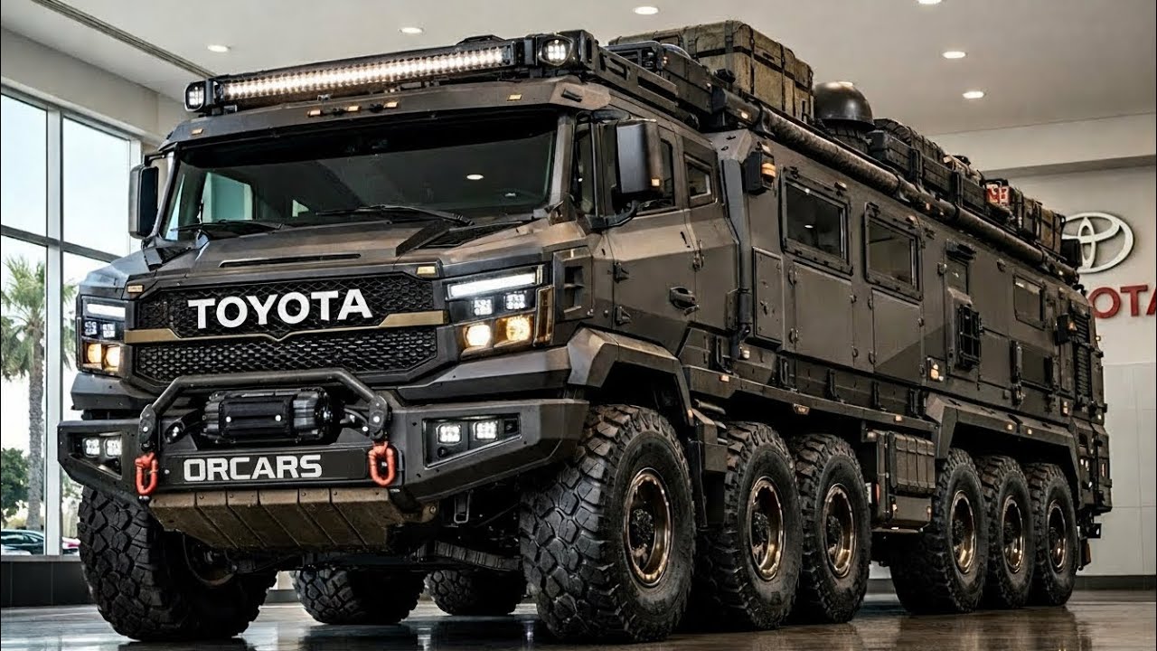 Toyota’s Insane 12x12 Motorhome That Can Go Anywhere