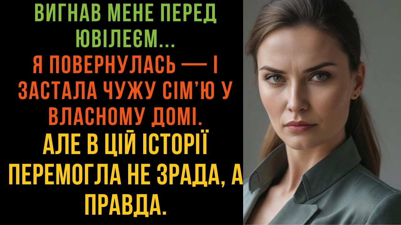 Він вигнав мене перед ювілеєм... Я повернулась — і застигла від шоку