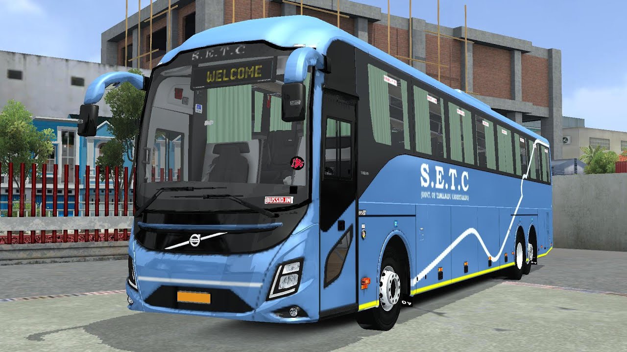 Brand New Setc Volvo 9600 bus mod for bussid #bussidnewmods #newbussidmod #setc#volvo9600 #trending 