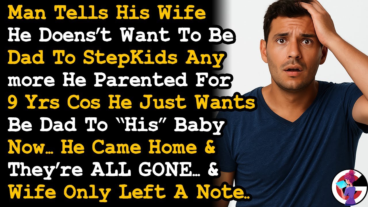 Man Stops Being A Parent To His Stepkids Cos He Only Wants To Be Dad To 