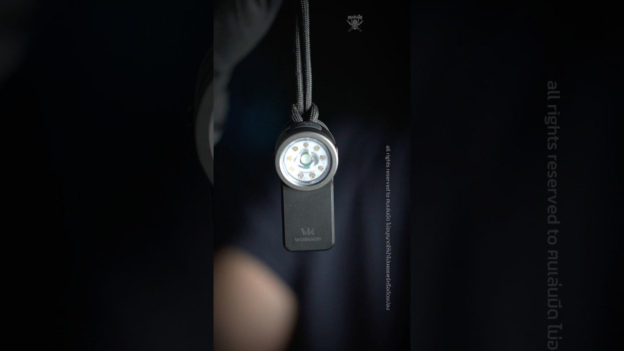 wurkkos hd03 #ไฟฉายพกพา #ไฟฉายedc #wurkkos #hd03 #ฅนเล่นมีด