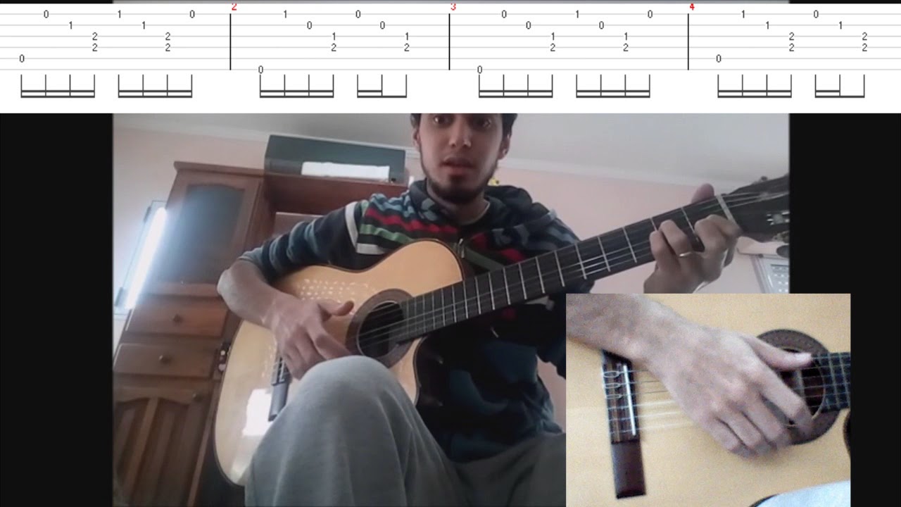 Tutorial para guitarra: Milongueo del ayer (Abel Fleury)