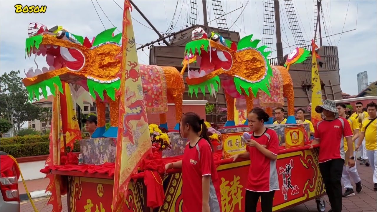 马六甲天地君乙巳年祈天护国圆醮巡境大典Malacca Chinese Temple Festival Parade 2025 マラッカ中国寺院パレード (Part 1)