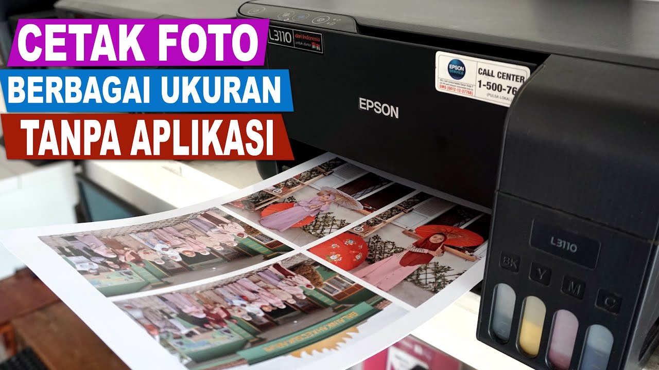 Cetak Foto Berbagai Ukuran Tanpa Aplikasi Hanya Bawaan Windows