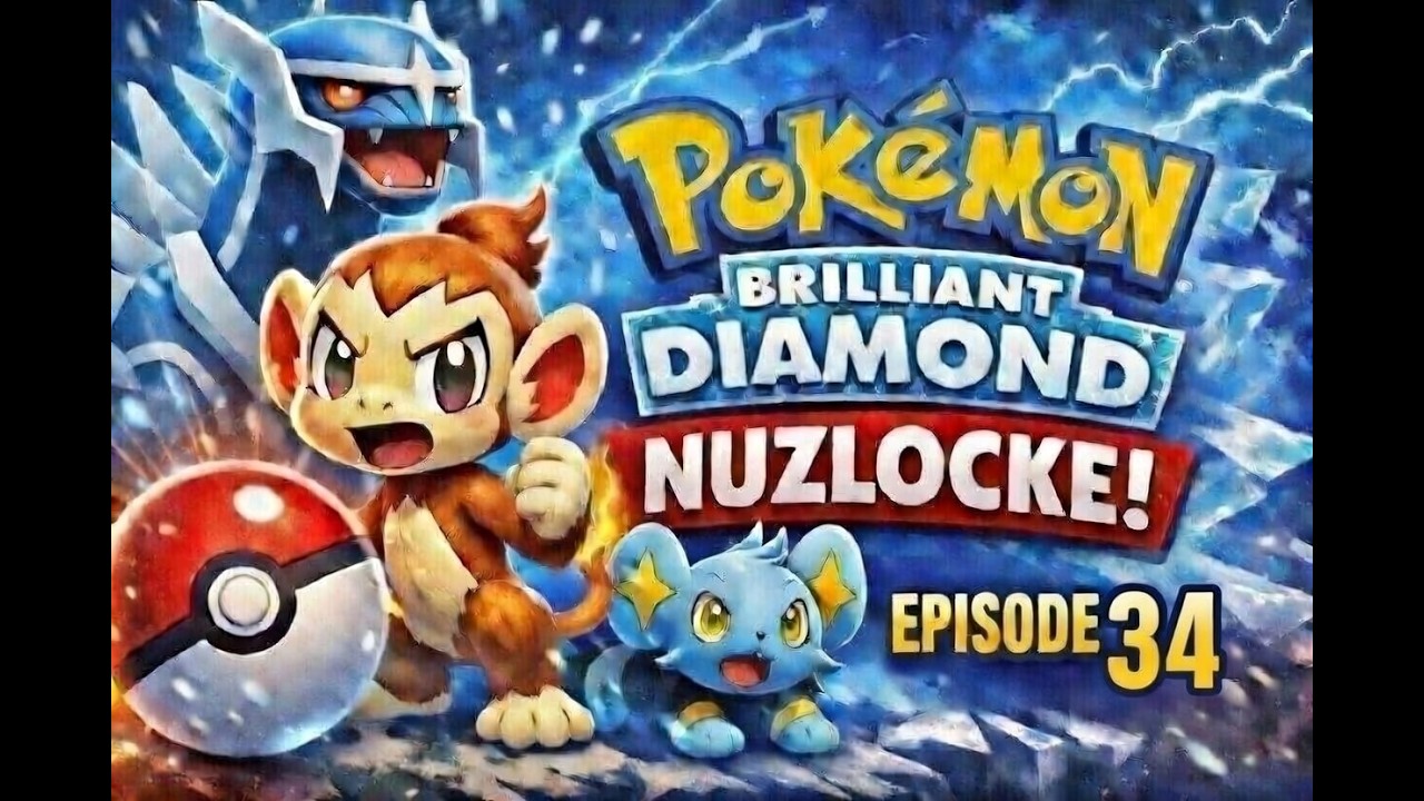POKEMON BRILLIANT DIAMOND NUZLOCKE ЭПИЗОД 34 - СПОРТЗАЛ В ГОРОДЕ ХАРТРОМ ЧАСТЬ 2