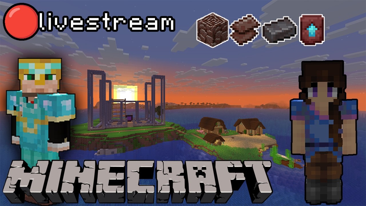 Time for a Netherite Upgrade on Family Minecraft Server | Minecraft Survival | Tuesday Livestream