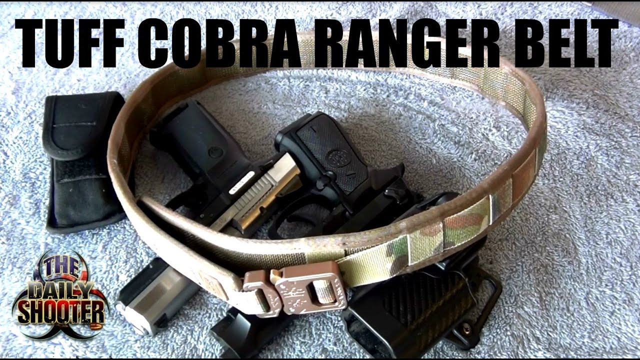 TUFF Cobra Ranger Gun Belt Review Test & Comparison