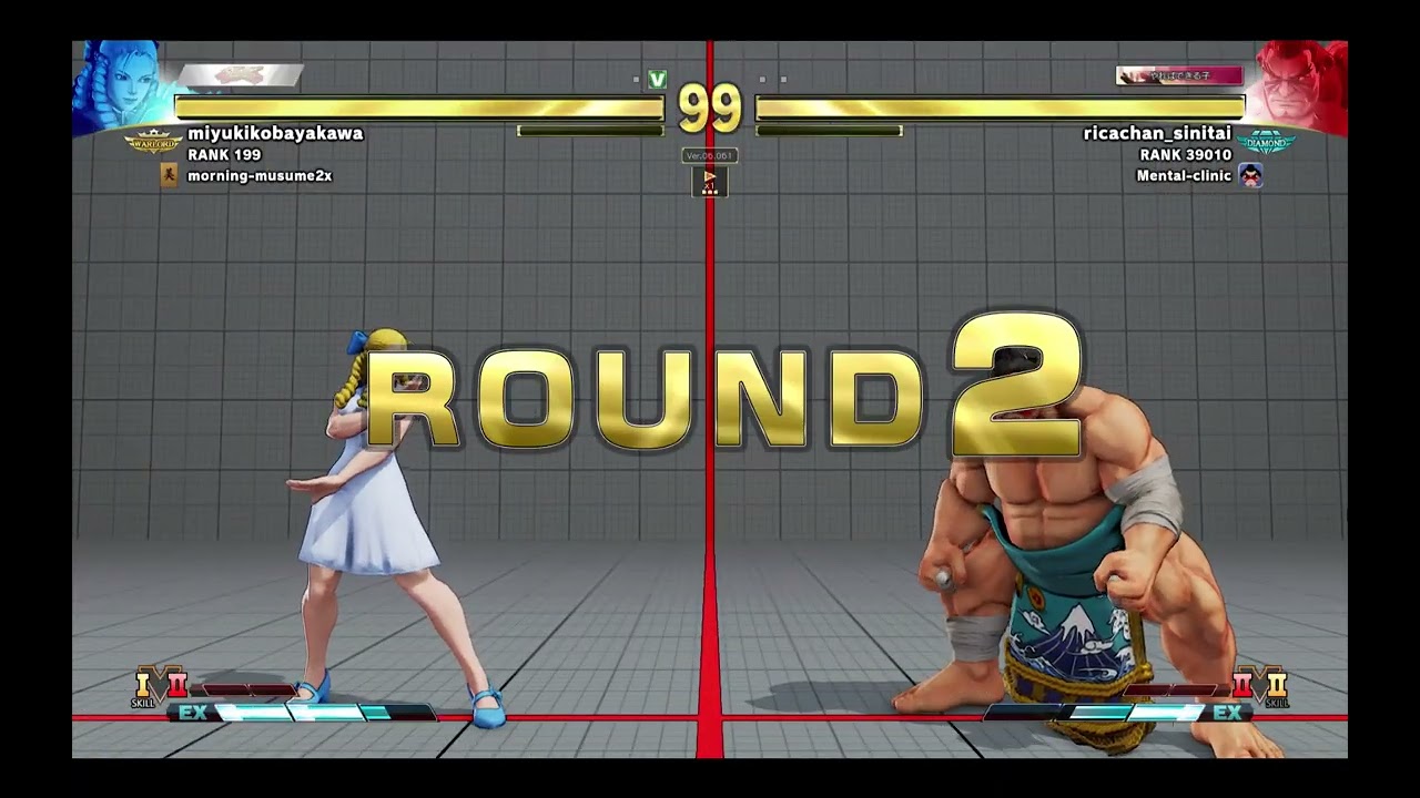 【SFV】【SFRePlayer】miyukikobayakawa（KARIN LP311011）VS ricachan sinitai（E HONDA LP14113）【21455】