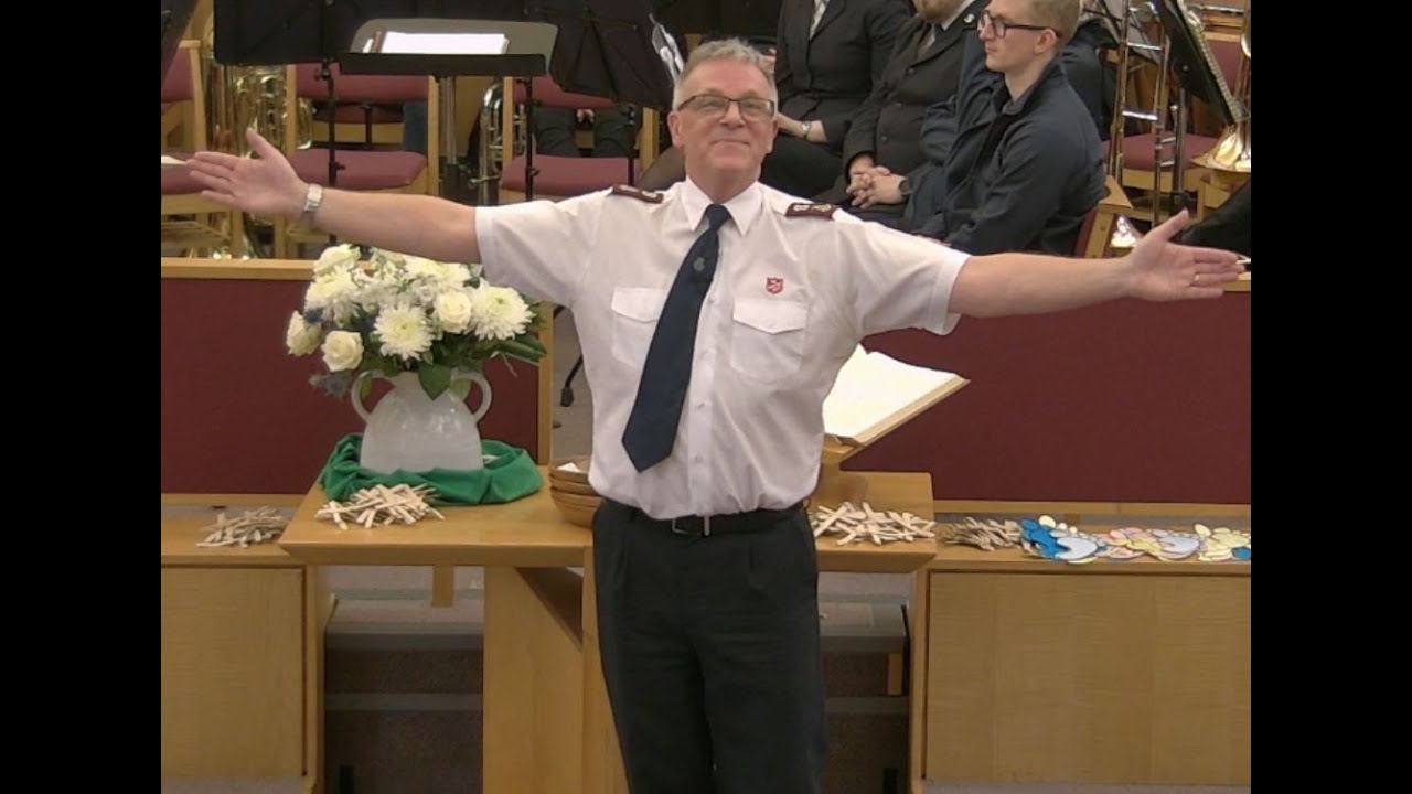 Bromley Temple Salvation Army  -  Sunday Blessing - 17th March 2024, 'follow me'