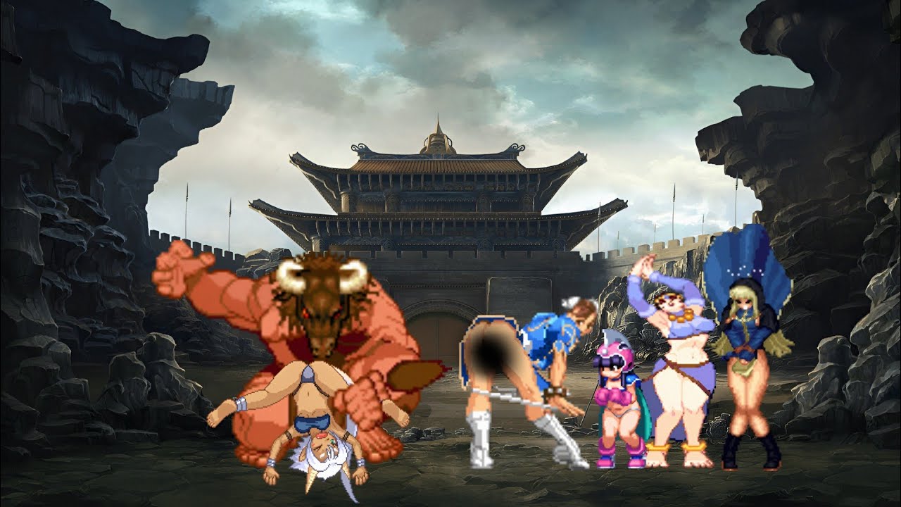 💥 MINOTAUR vs CHUN-LI & TEAM The Most Epic MUGEN Fight Ever Made❗🔥
