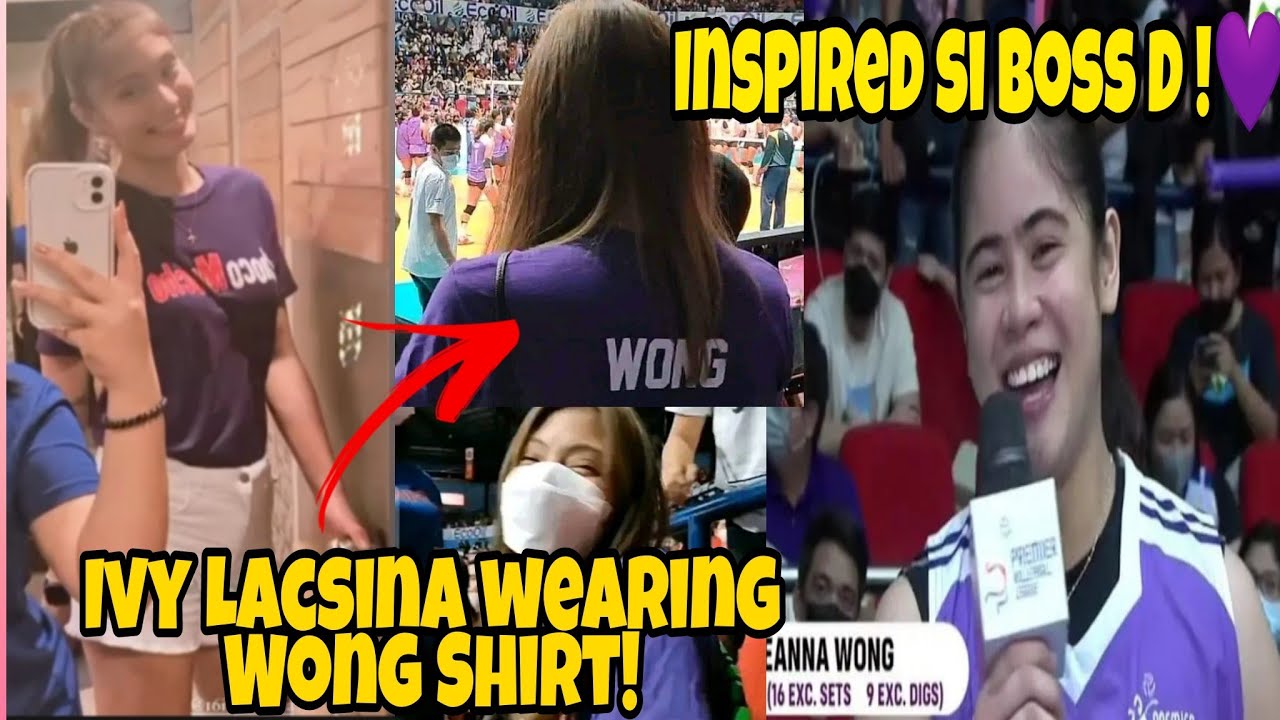 Supportive Girlfriend Ivy Lacsina ! Deanna Wong PLayer of The Game !