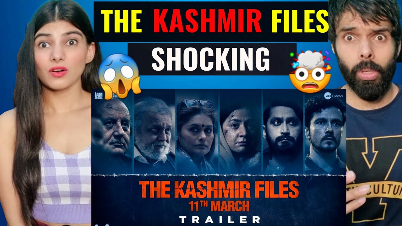 THE KASHMIR FILES Trailer REACTION!! I Anupam Kher I Mithun Chakraborty I Darshan Kumar I Pallavi