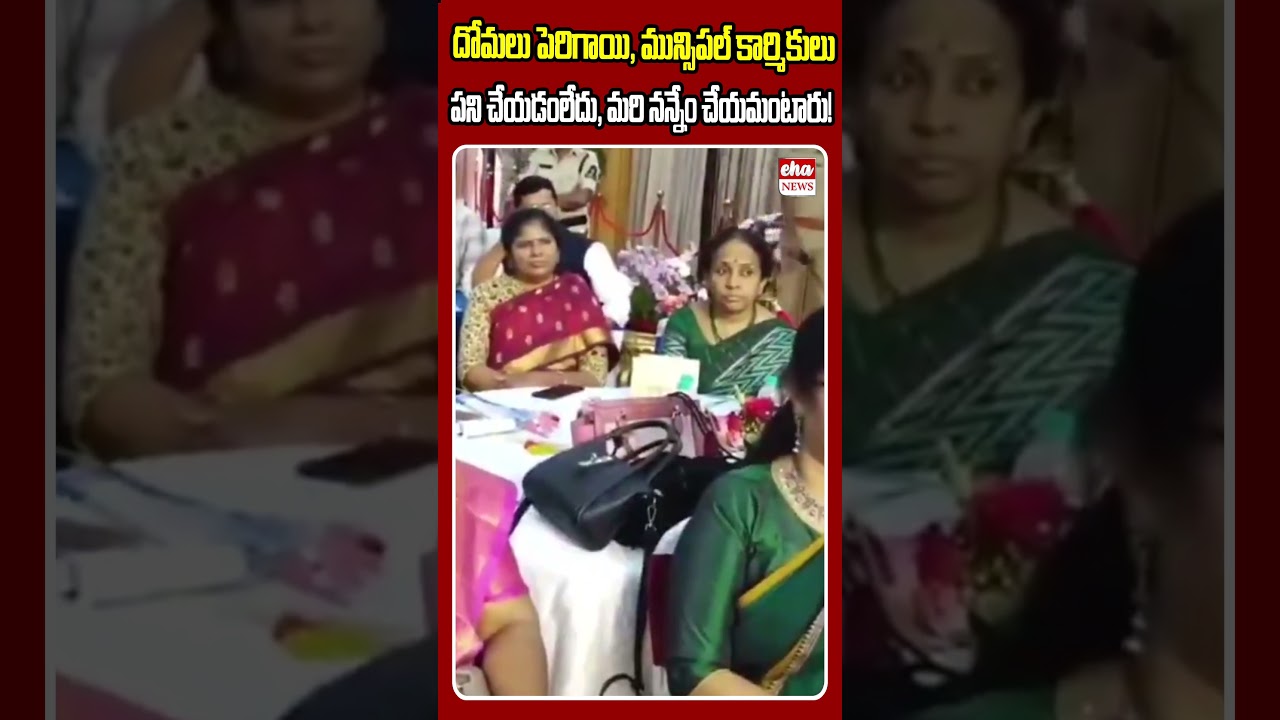 దోమలు పెరిగాయి, మున్సిపల్ కార్మికులు పని చేయడంలేదు, మరి నన్నేం చేయమంటారు! #cmrevanthreddy #ytshorts