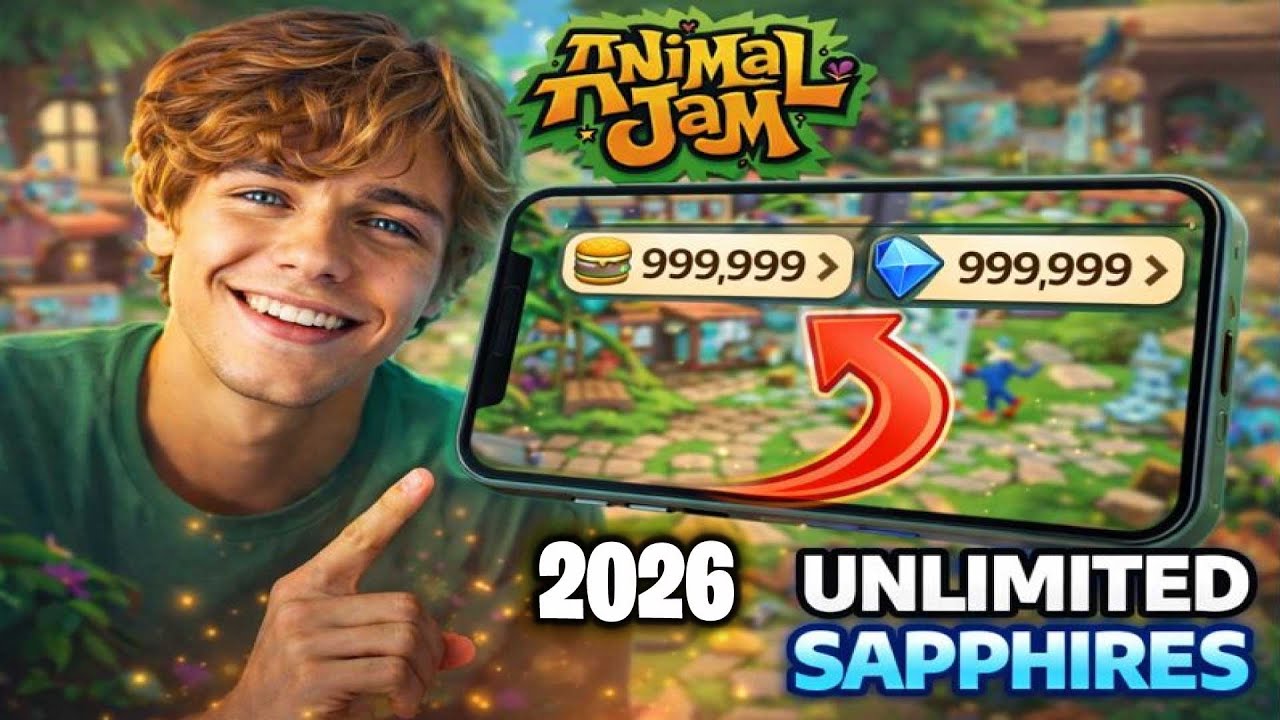 Animal Jam Unlimited Sapphires Hack 2026 (EASY METHOD)