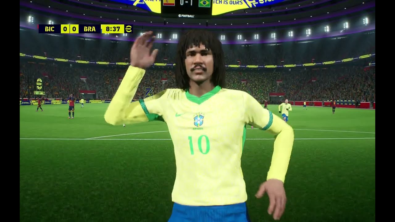 Juiz Brasileiro - Bicuda na Canela FC x Brasil - E Football 2026