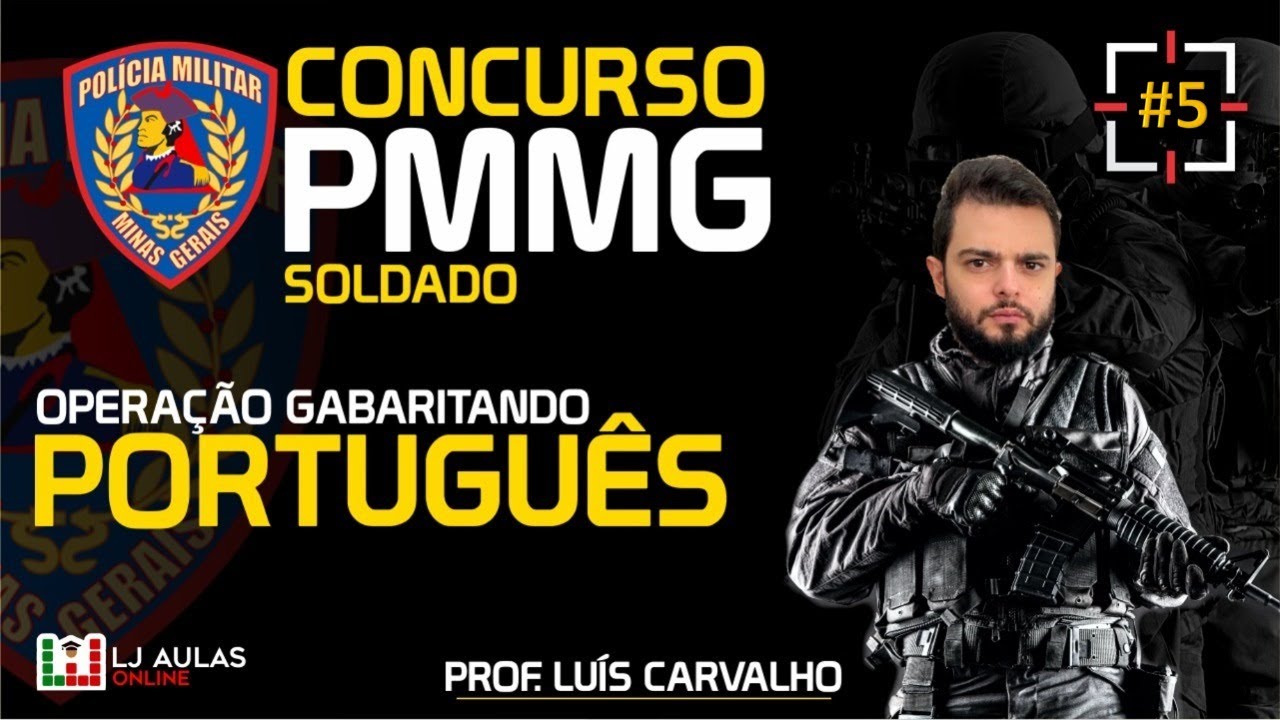 Concurso PMMG Soldado | Operação Gabaritando Português #05