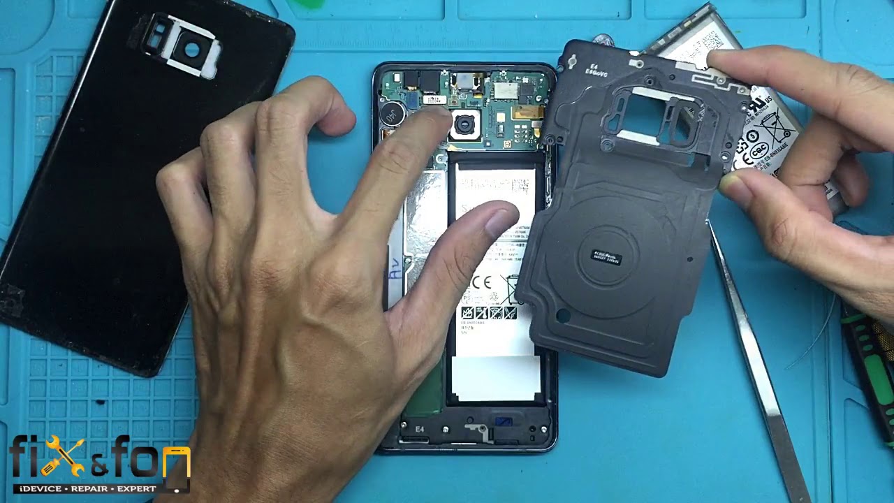 SAMSUNG NOTE FAN EDITION BATTERY REPLACEMENT / NOTE FAN EDITION TUKAR BATERI