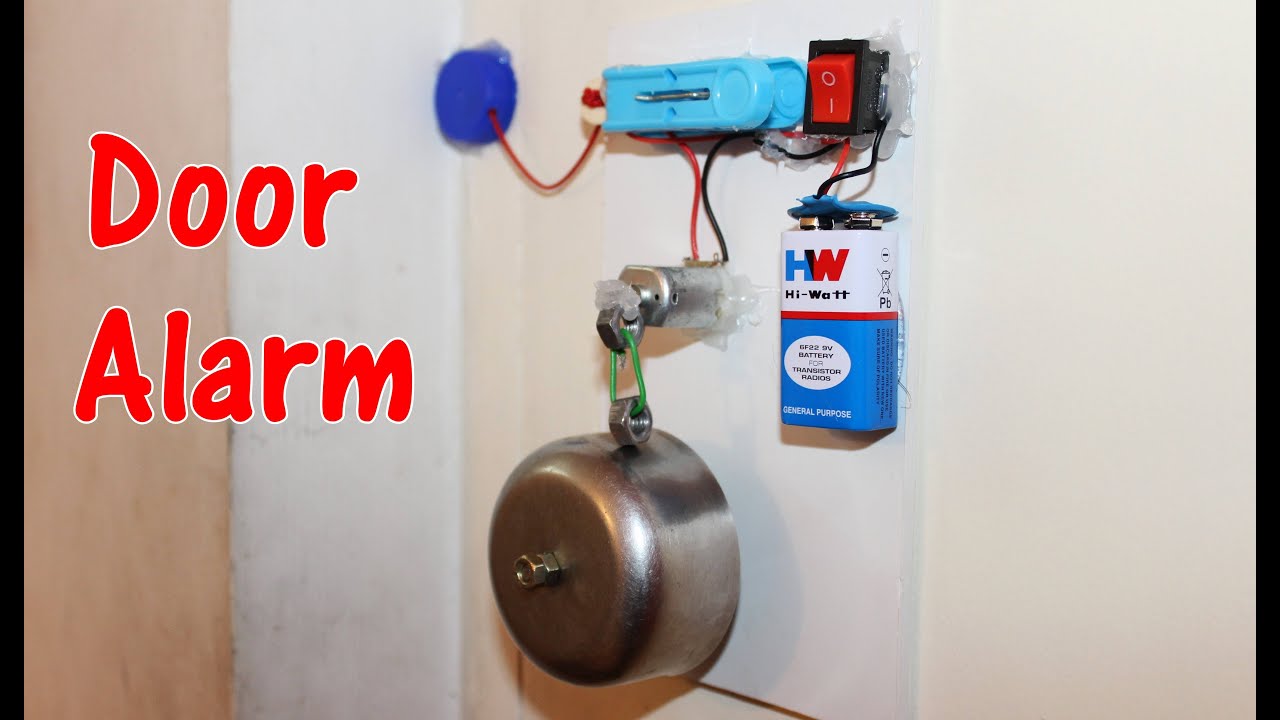 How to make a Door Alarm - Theft alert Alarm