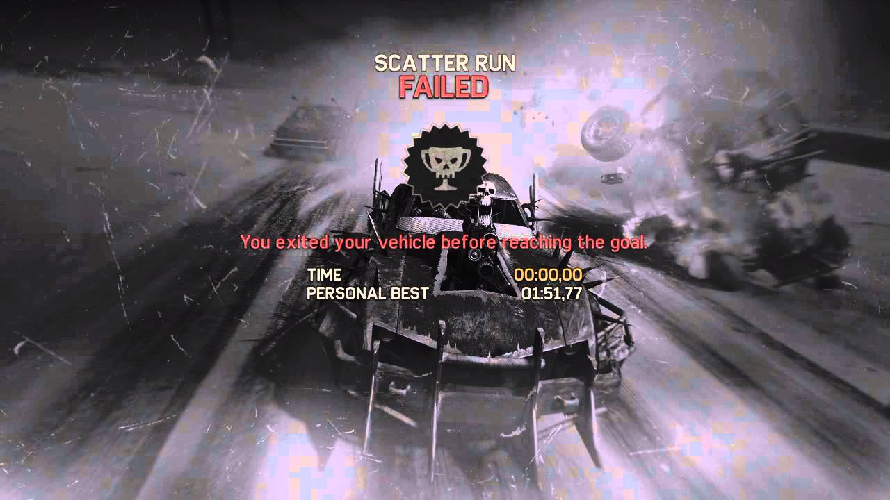 Mad Max Car Combat Challenges - Keep it Clean