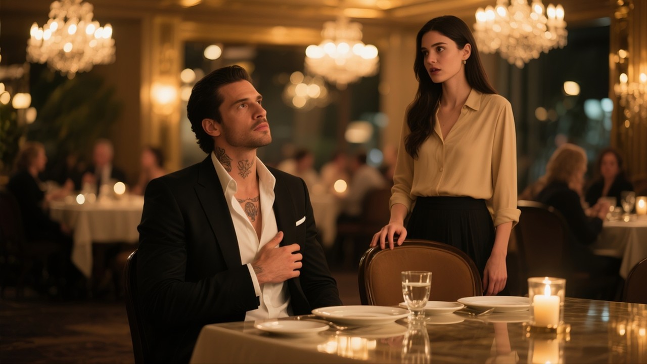 “Can I Sit Here?” She Asked — The Mafia Boss Replied, “I’ll Decide If You Leave.”