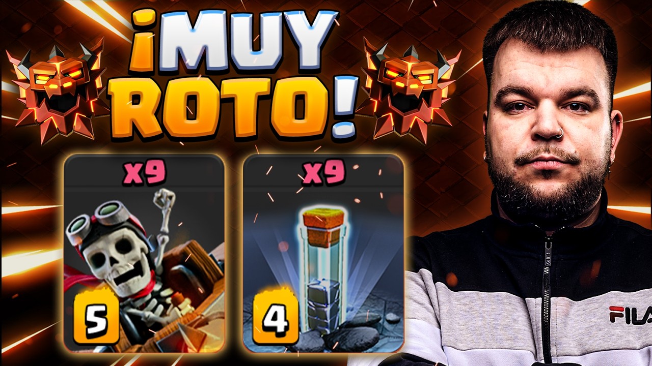 🤯 EL EJÉRCITO ROTO que MUY POCOS USAN: LOS MONTADRAGONES ARRASAN en RANKED | CLASH OF CLANS