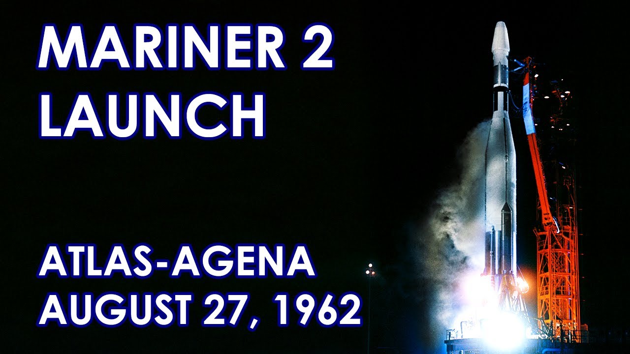 MARINER 2 Launch - Atlas-Agena, Cape Canaveral LC-12, 1962/08/26