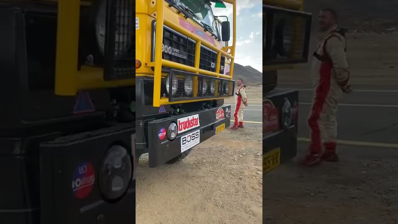 JAN DE ROOY DAF 3300 TURBO | CAMION CON DOS MOTORES | DAKAR 2022