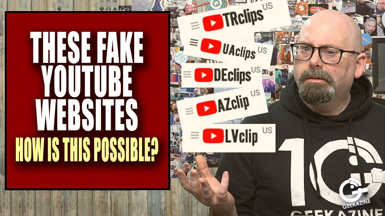 Fake YouTube Websites - How is This Possible?